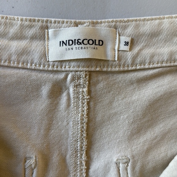 Indi & Cold Cream Wide Leg Pants - Picture 10 of 16